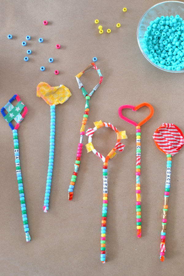 Pipe Cleaner Wands at the Craft Fair  ARTBAR