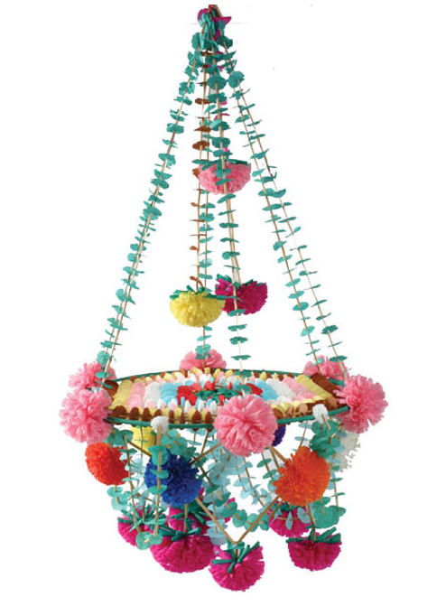 traditional Polish paper chandelier
