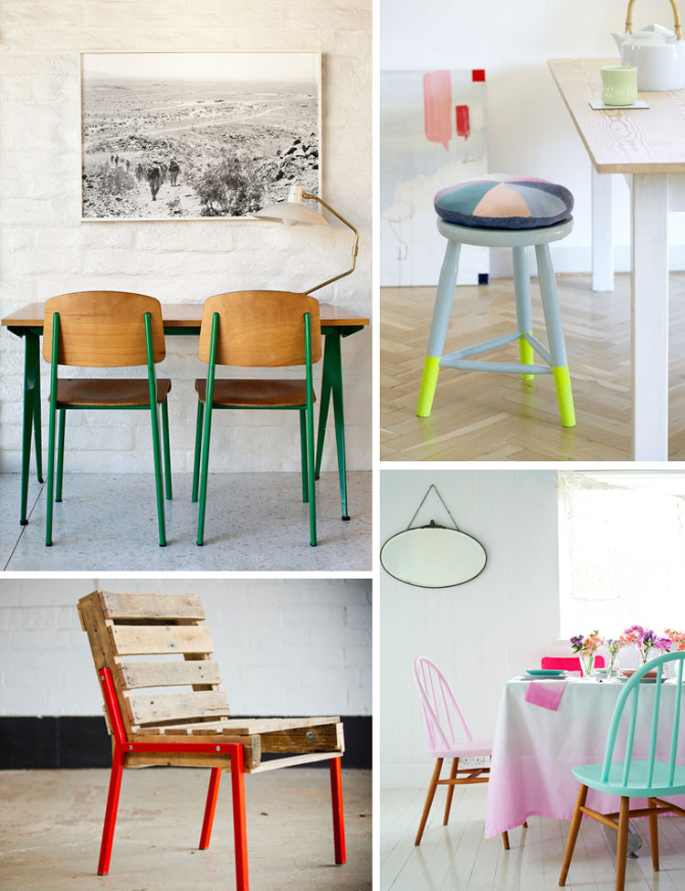 12 top favorite dip-dyed furniture