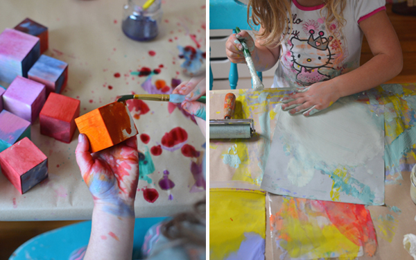 a child's authentic exploration helps them learn about their place in the world ~ and yes, sometimes this can be messy!