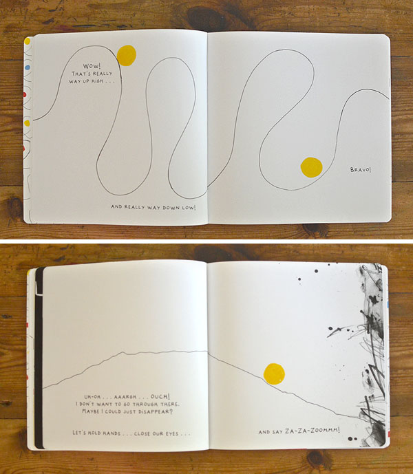 An adventurous and playful yellow dot takes us on a spectacular ride of color, motion, shape, and imagination.