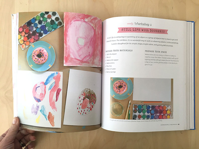 My labor of love is finally here! Art Workshop for Children by Barbara Rucci 