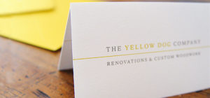 The Yellow Dog Compamy // custom graphic design work