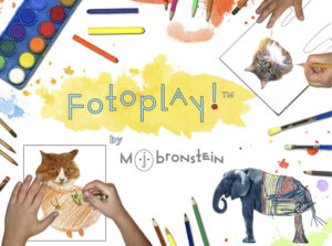 Fotoplay! by MJ Bronstein, a drawing book of photo prompts.