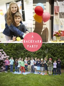 Plan a backyard birthday party with a list of activities.