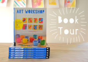 Visits to bookstores to promote my new book, Art Workshop for Children
