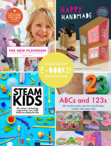 Ebooks geared towards arts & crafts for children and families.