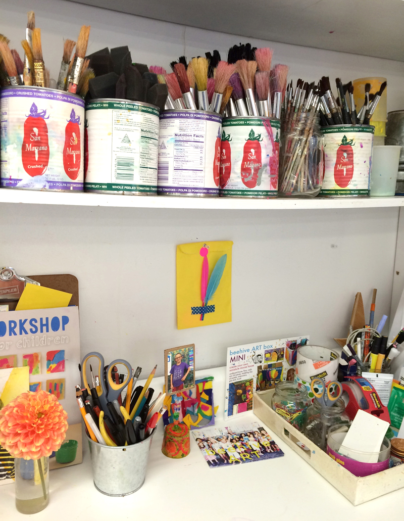 An interview with Kim Poler, owner of the children's art studio Beehive Art in Wayland, MA