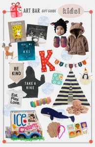 Art Bar Holiday Gift Guide for Kids // 2017