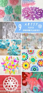 Here are 9 artsy ways to make paper snowflakes!