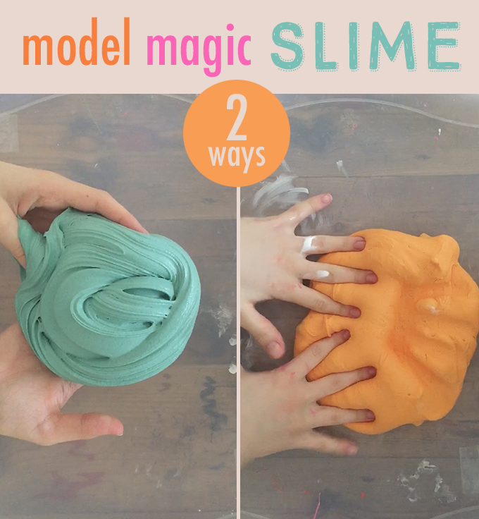 Model Magic Slime Two Ways Artbar