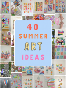 40 summer arts and crafts for kids!
