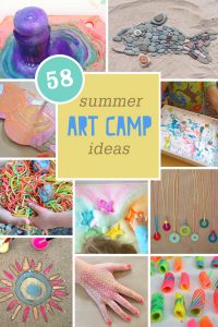 58 Summer Art Camp ideas for kids.
