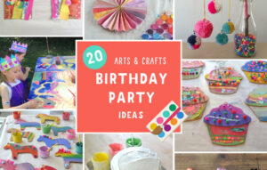 20 Best Arts & Crafts Birthday Party Ideas for Kids