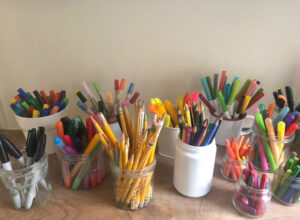 When school is canceled because of coronavirus and kids are quarantined at home, this is the perfect guide that promotes math, literacy and science through art and play.