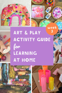 Art + Play Activity Guide Week 3: Collage