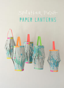 Paper Lanterns by Kids