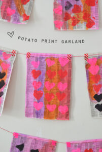Potato printing