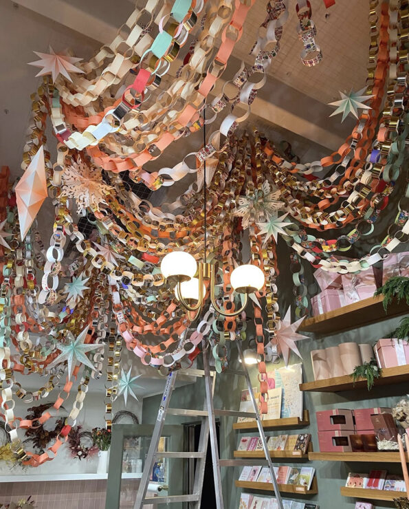 Paper Chain August Star Punched Paper Chain + More Paper Chain Favorites - ARTBAR